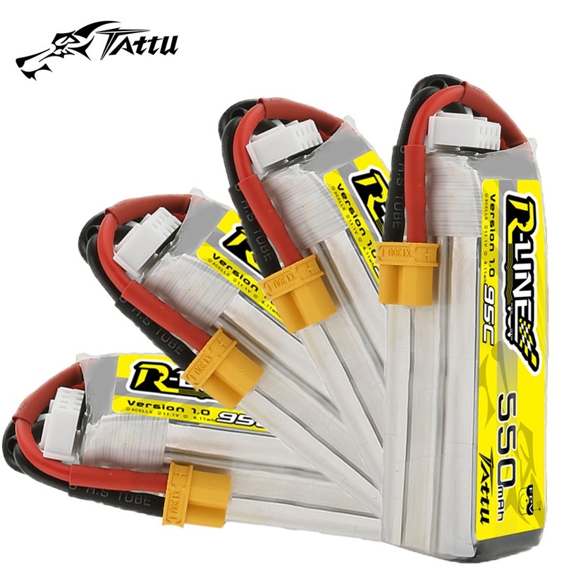 Drone Battery 3S - Upgrade TATTU R-LINE 1.0 550mAh 11.1V