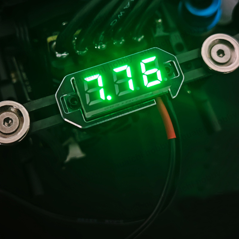 1PCS 2.5-40V RC Voltmeter Colo - Drone Battery Alarm 评论和价格
