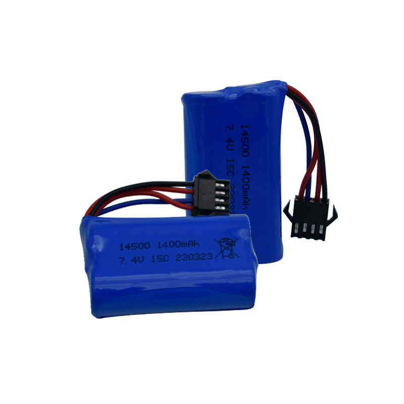 7.4V 1400mAh 14500 Lithium-Ion - Drone Battery Li-Ion 评论和价格