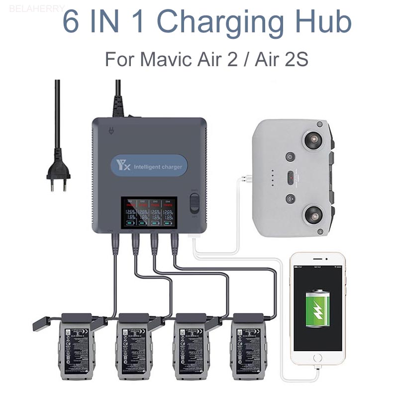 6 in 1 Digital display Battery - Drone Battery Smart 评论和价格