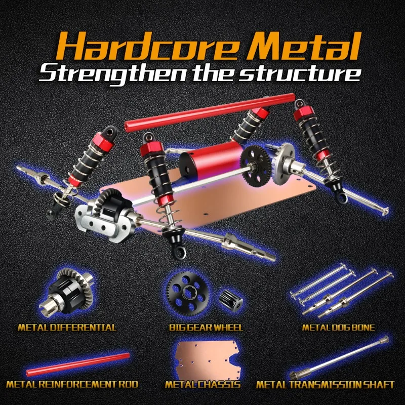 100km/h High-speed 4WD Rc Cars - Drone Battery Alarm 评论和价格