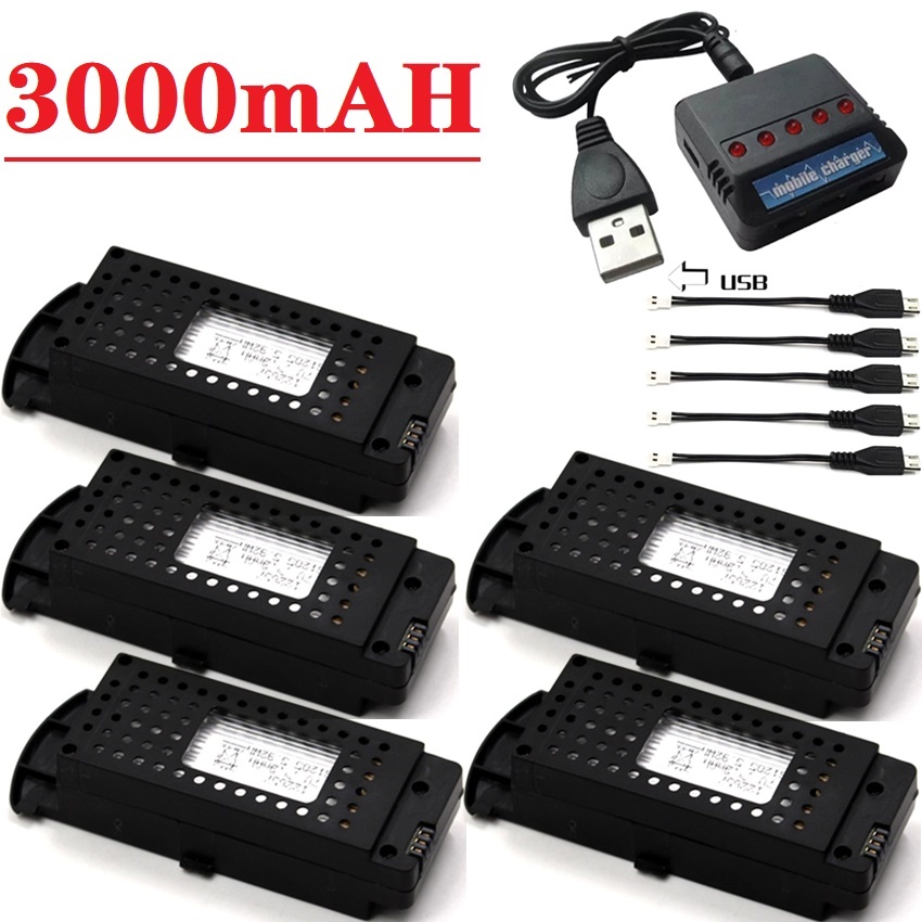 Q6 Drones Battery 3.7V 3000mAh - Drone Battery Li-Ion 评论和价格