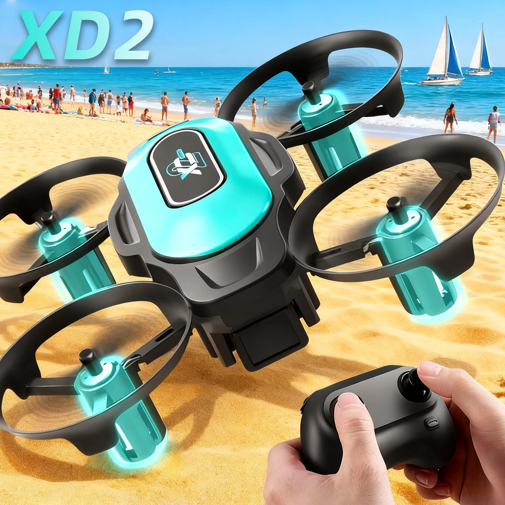 XD2 Mini Drone, 360° Stunt Fli - Drone Battery Case 评论和价格