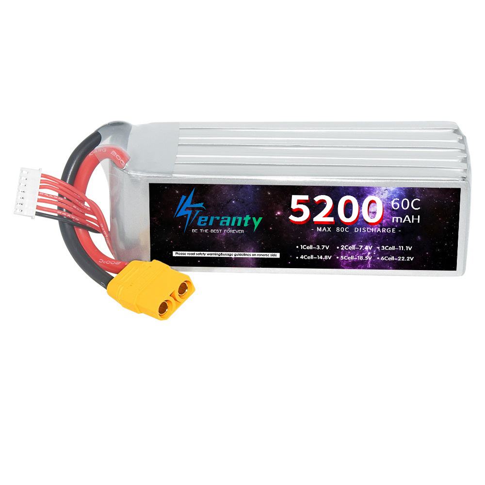 TERANTY 6S 5200mAh Lipo Batter - Drone Battery 6S 评论和价格