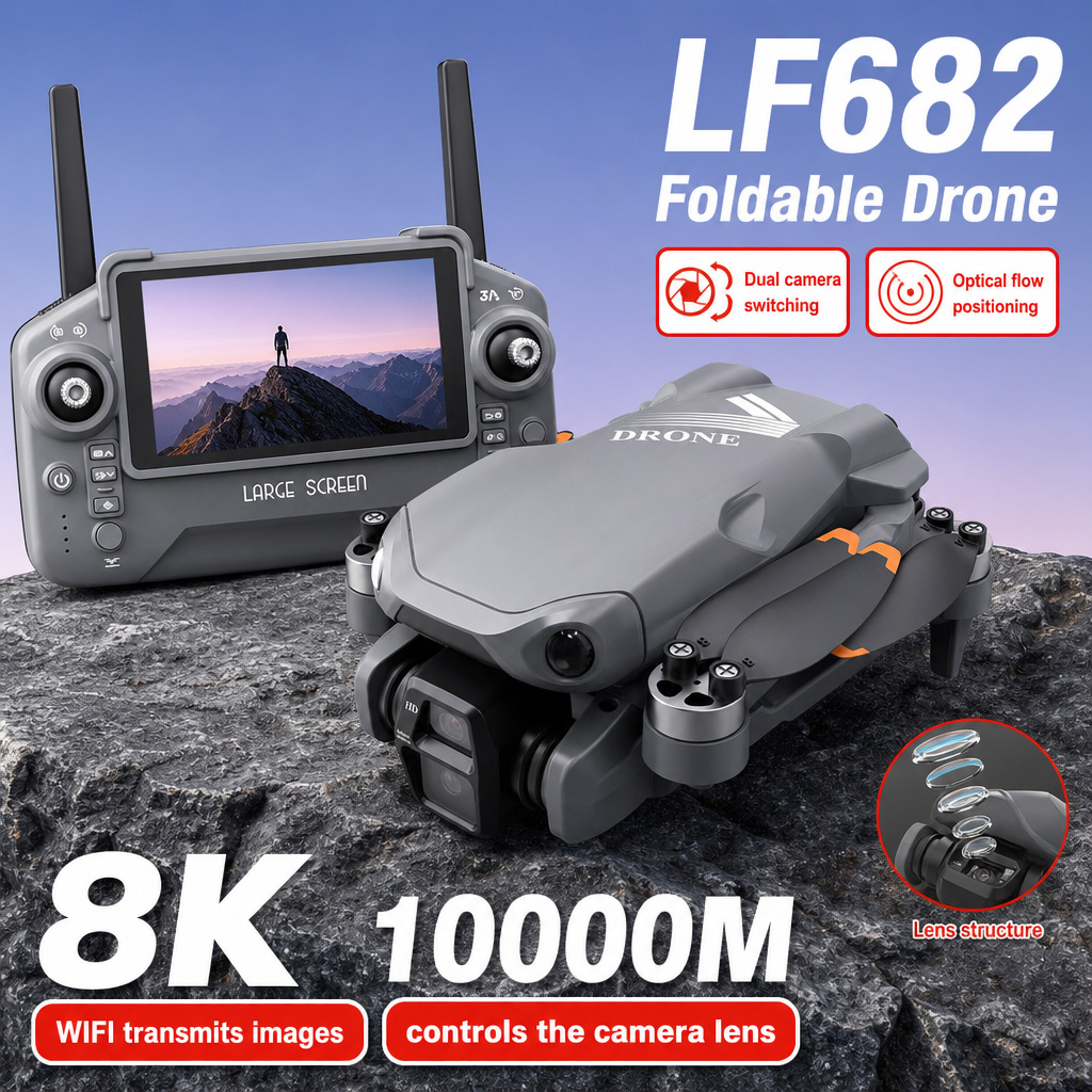 Aerial Photo LF682 Drone 8K HD - Drone Battery Case 评论和价格