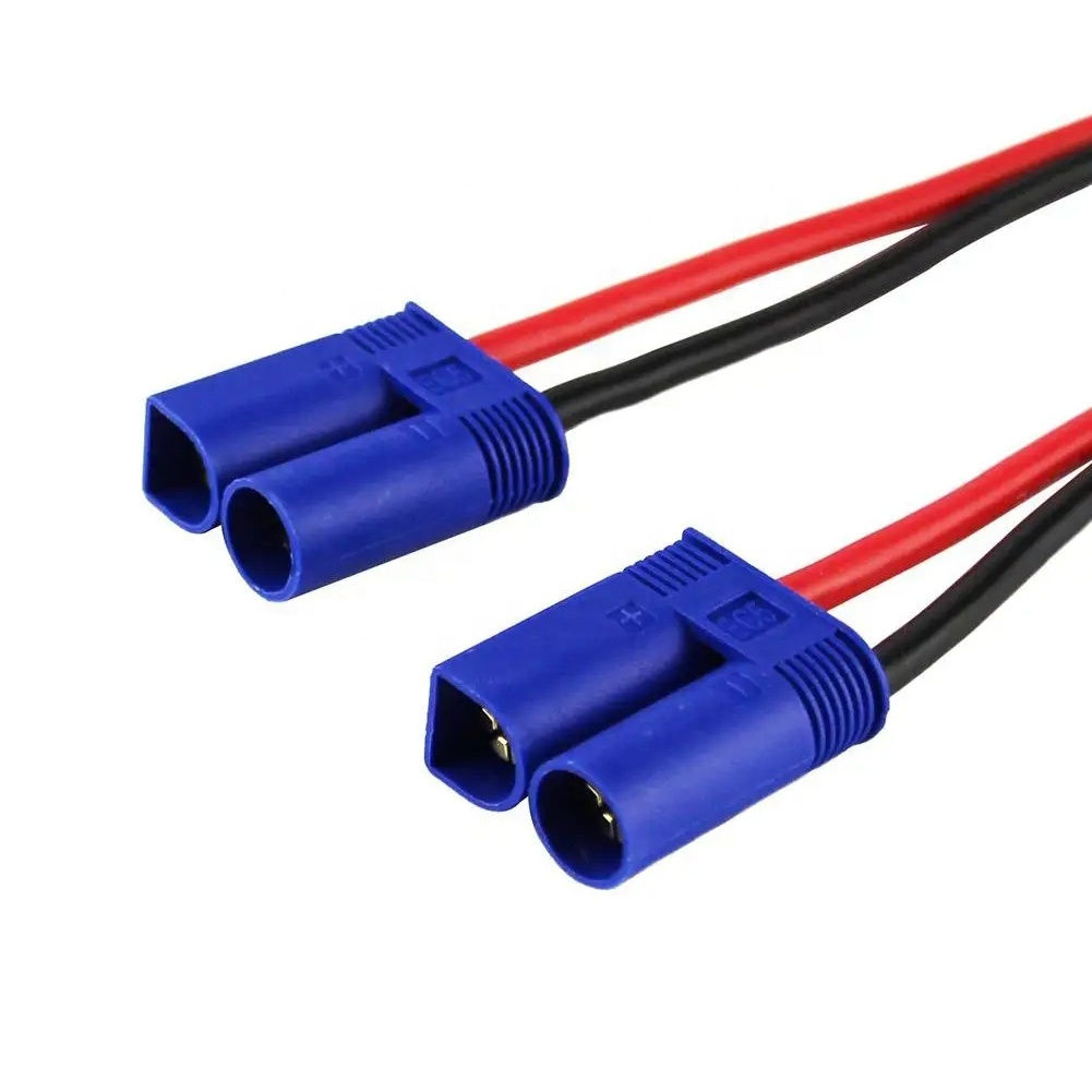10PCS EC5 Connector To 4mm Gol - Drone Battery Connector 评论和价格