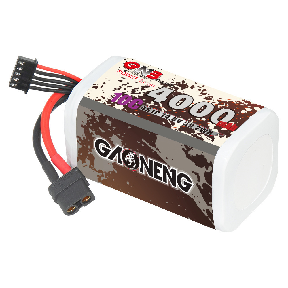 GNB 4000mAh 4S 14.8V 10C 20C W - Drone Battery Plate 评论和价格
