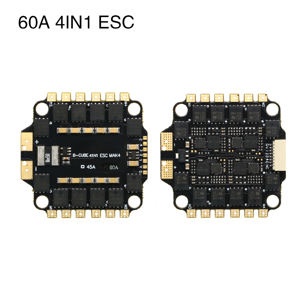 UAngel 4IN1 45A 60A ESC BLHELI - Drone Battery 6S 评论和价格