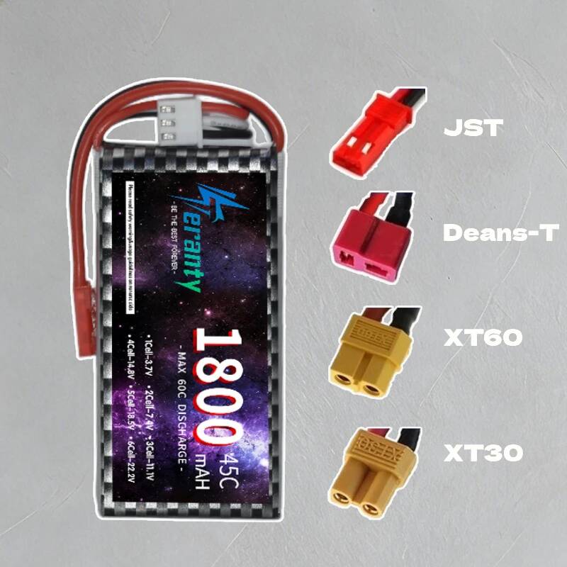 TERANTY 2S 3S 4S 1800mAh Lipo  - Drone Battery 3S 评论和价格