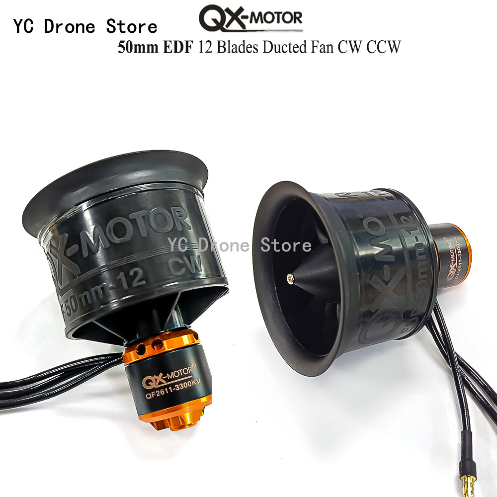 QX-MOTOR 50mm EDF QF2611 12-Bl - Drone Battery 3S 评论和价格