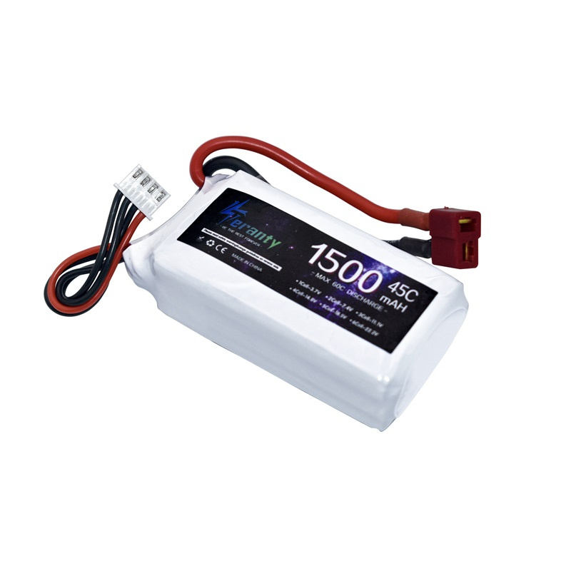 TERANTY 3s 45C 11.1V 1500mah L - Drone Battery Li-Ion 评论和价格