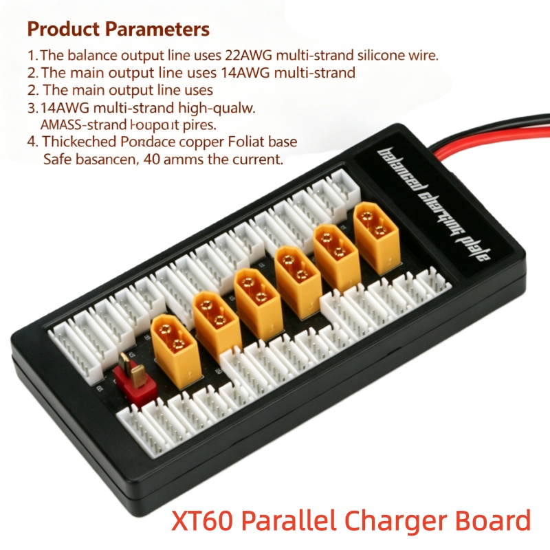 6 in 1 XT60 Parallel Charging  - Drone Battery Parallel Board 评论和价格