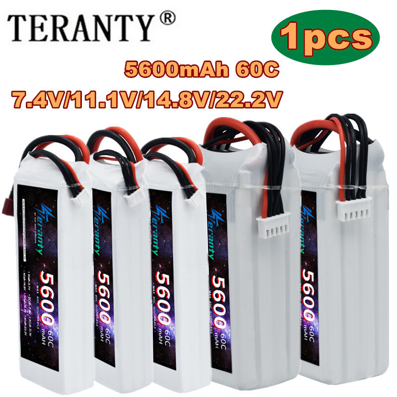 TERANTY 5600MAH 60C 2S 3S 4S 6 - Drone Battery 6S 评论和价格