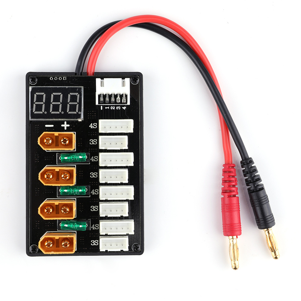 XT60 Plug 3S 4S Lipo Battery P - Drone Battery Parallel Board 评论和价格