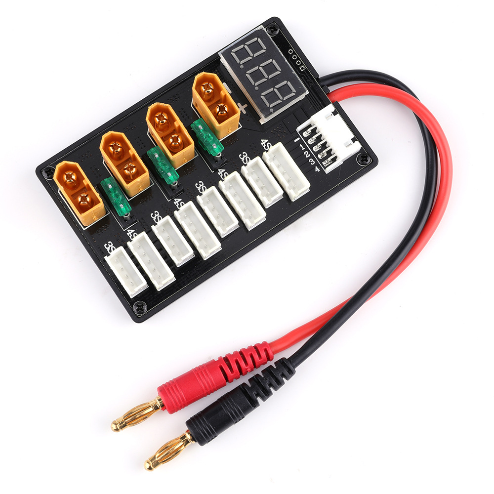 XT60 Plug 3S 4S Lipo Battery P - Drone Battery Parallel Board 评论和价格