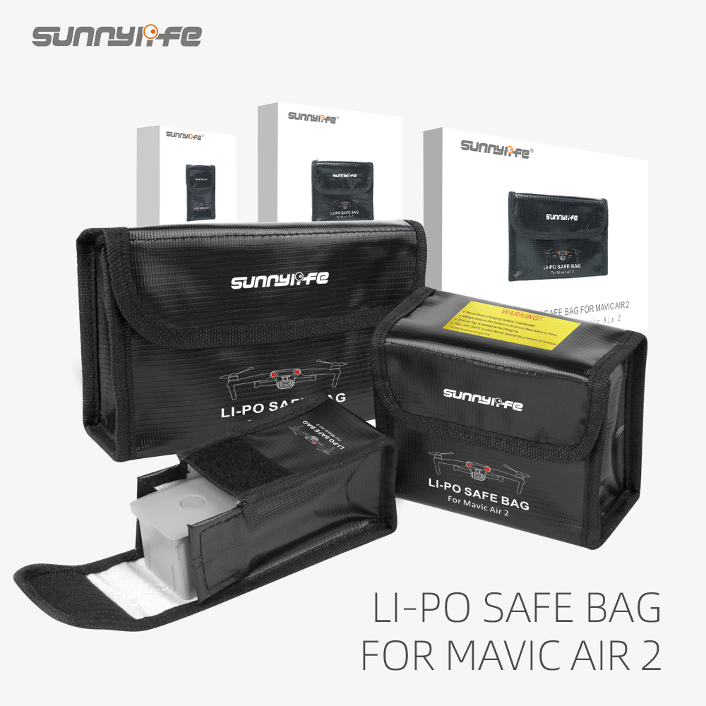 For DJI AIR 2S LiPo Safe Bag E - Drone Battery Bag 评论和价格