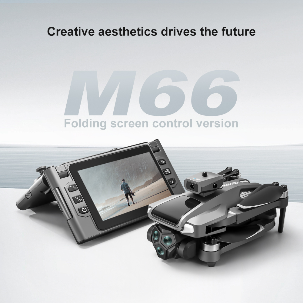 Foldable M66 RC Drone with 4.5 - Drone Battery Case 评论和价格
