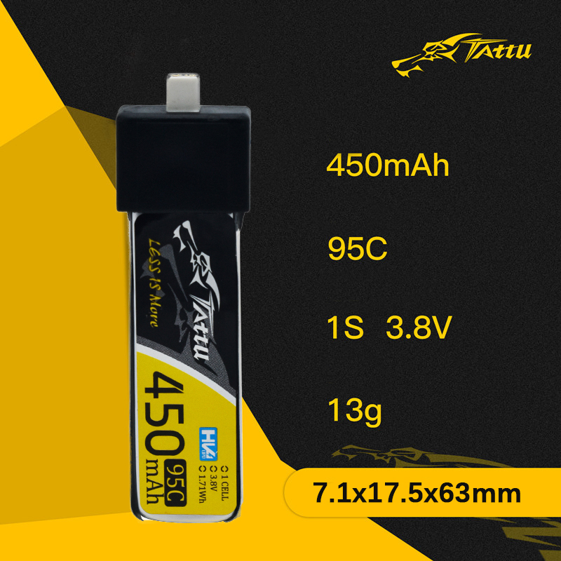 3Pcs NEW TATTU 450/500/550mAh  - Drone Battery 3S 评论和价格