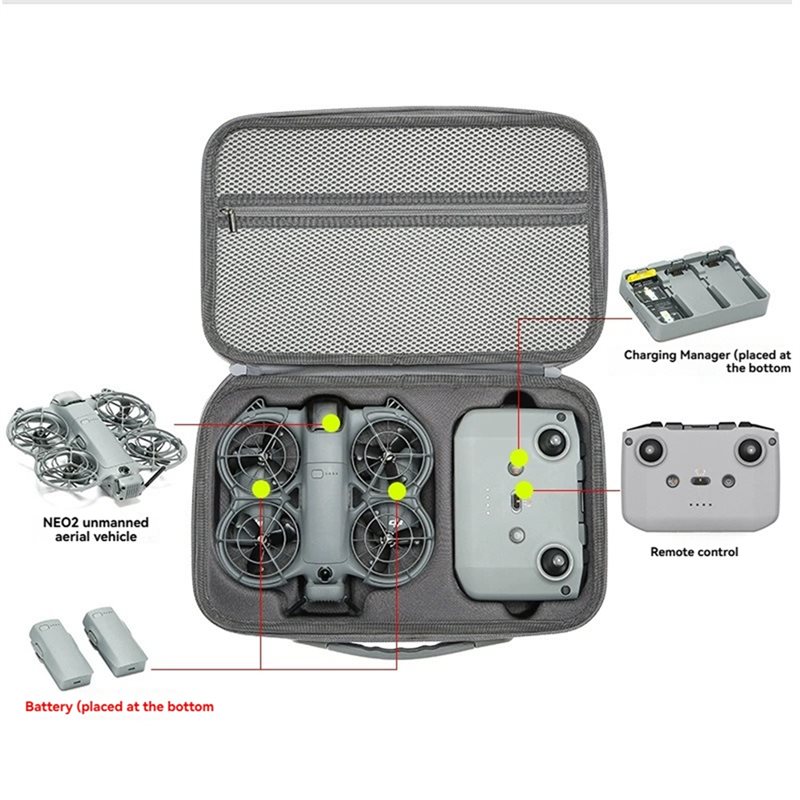 Protective Case For DJI Neo 2  - Drone Battery Bag 评论和价格