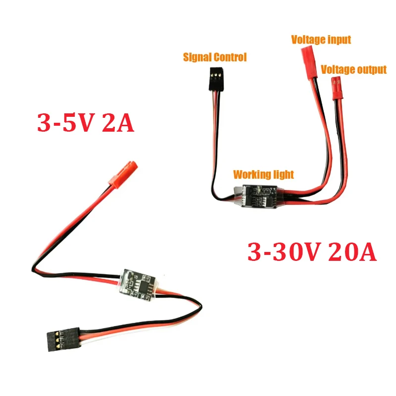 2-20A High Current Remote Cont - Drone Battery High Voltage 评论和价格