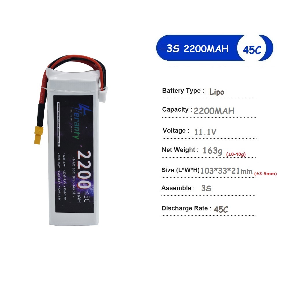 11.1V LiPo Battery 3S 1500mah  - Drone Battery 3S 评论和价格