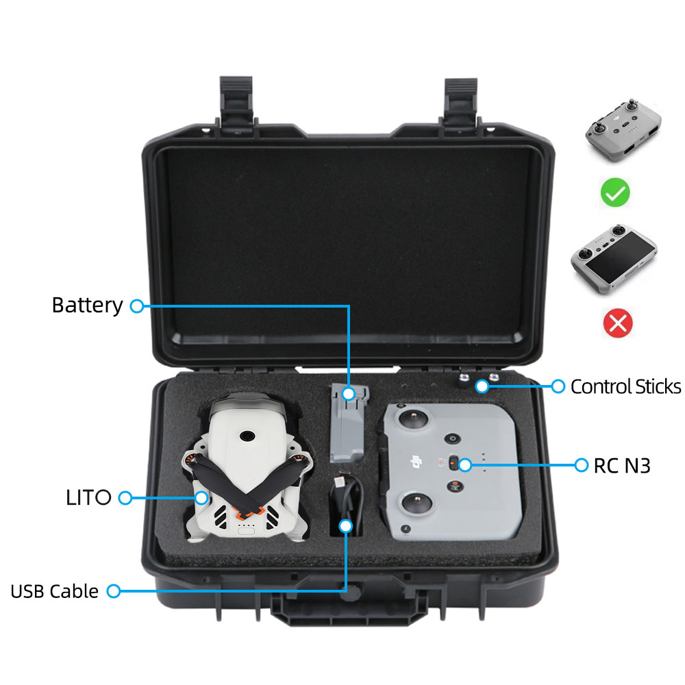 Portable Carrying Case for DJI - Drone Battery Bag 评论和价格