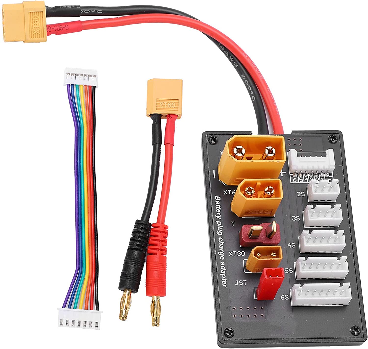 XT90 XT30 JST T Connector XT60 - Drone Battery Parallel Board 评论和价格