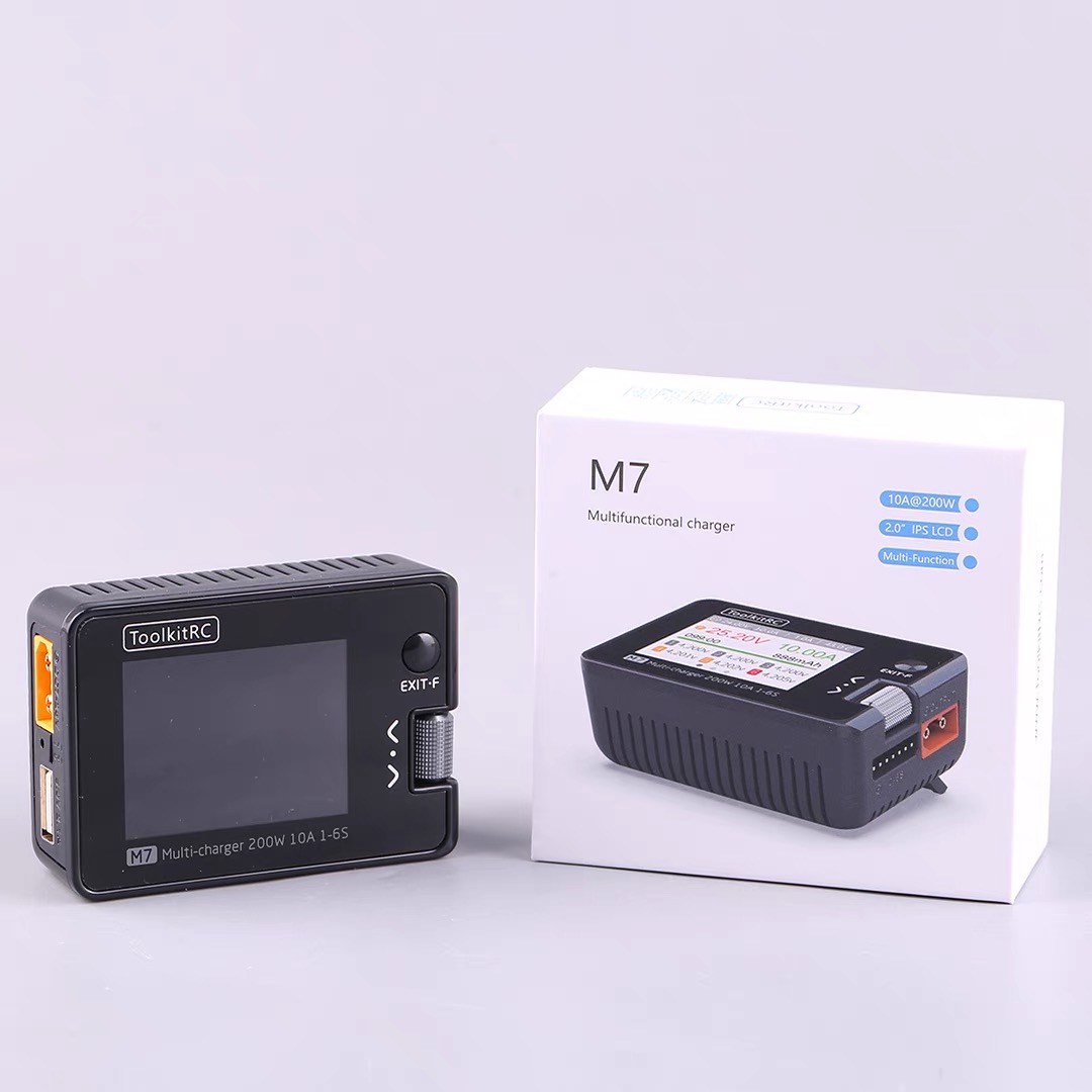 For ToolkitRC M7 200W 10A DC C - Drone Battery Voltage Checker 评论和价格