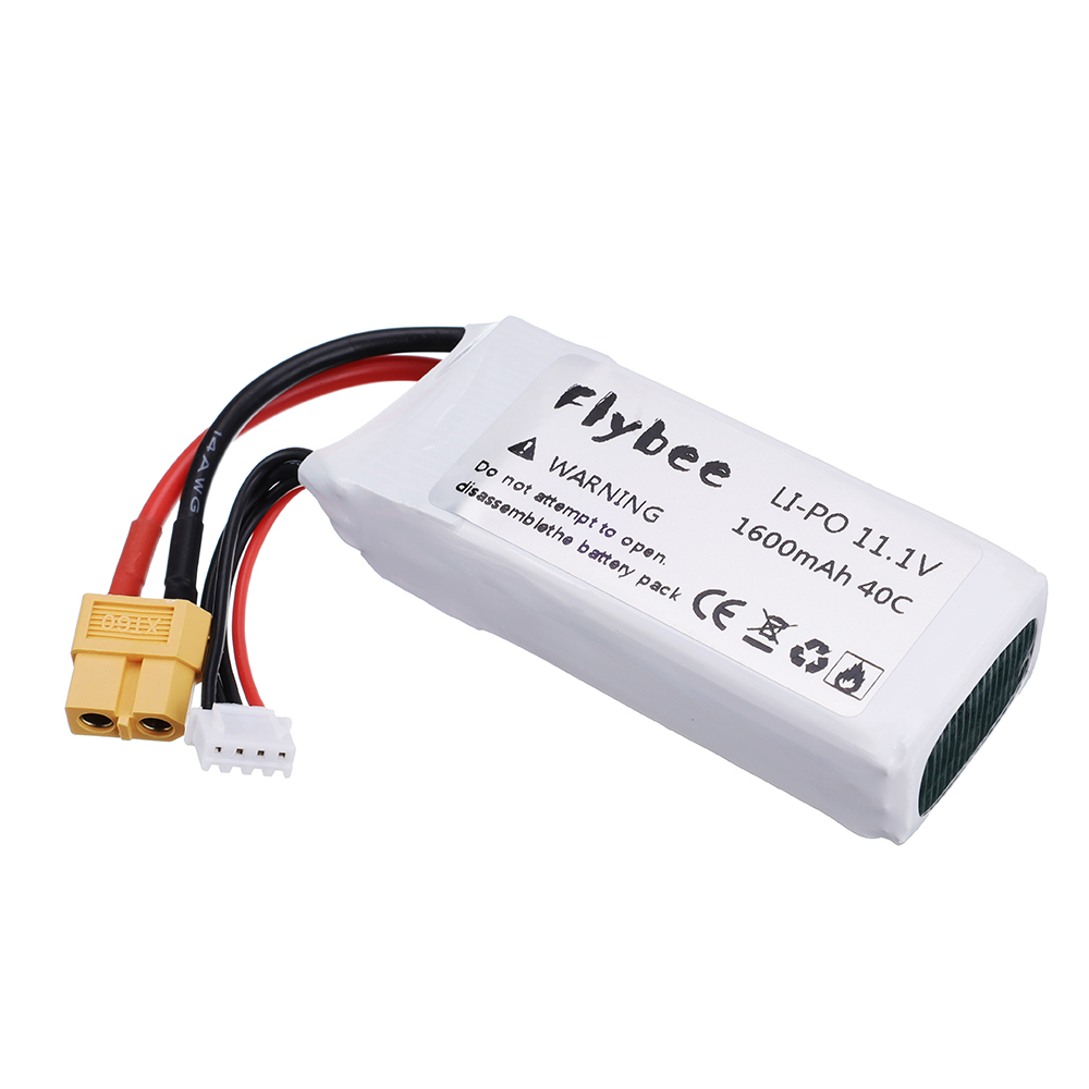2pcs High Rate 40C 11.1V 1600m - Drone Battery 3S 评论和价格